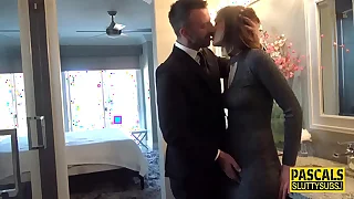 Dutiful Yachtswoman Luna in fetish underclothing